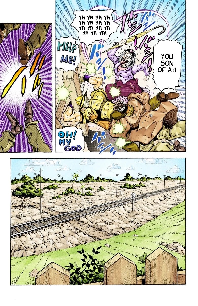 JoJo's Bizarre Adventure Part 3 - Stardust Crusaders (Official Colored) chapter 89 page 10