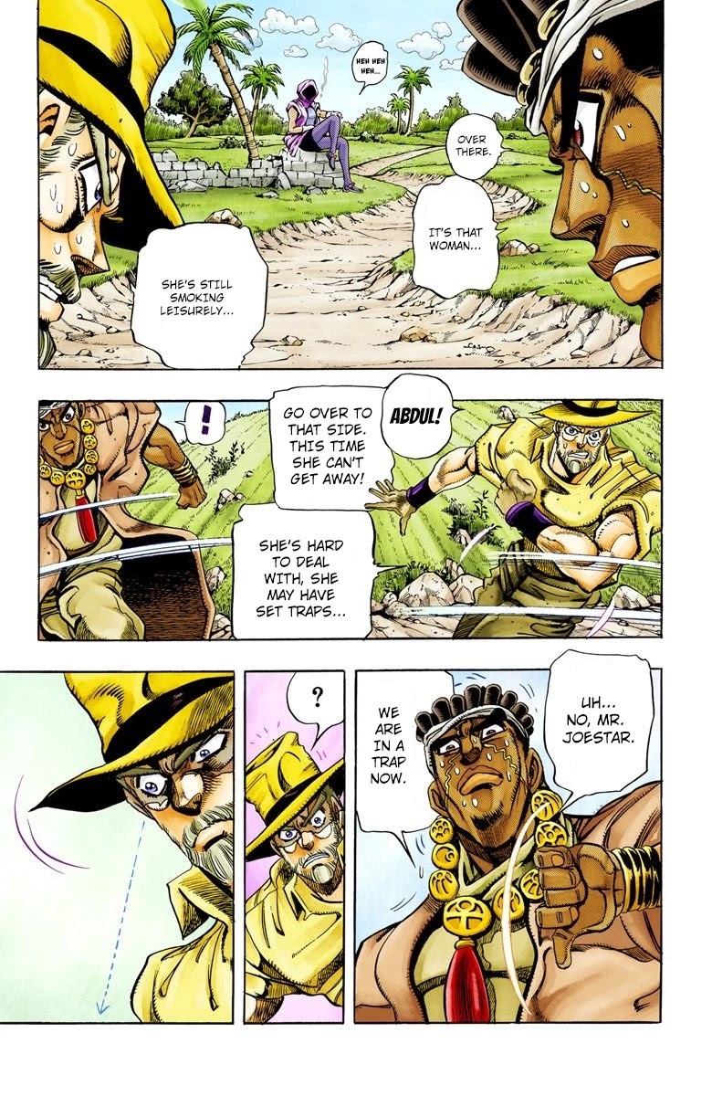 JoJo's Bizarre Adventure Part 3 - Stardust Crusaders (Official Colored) chapter 89 page 12