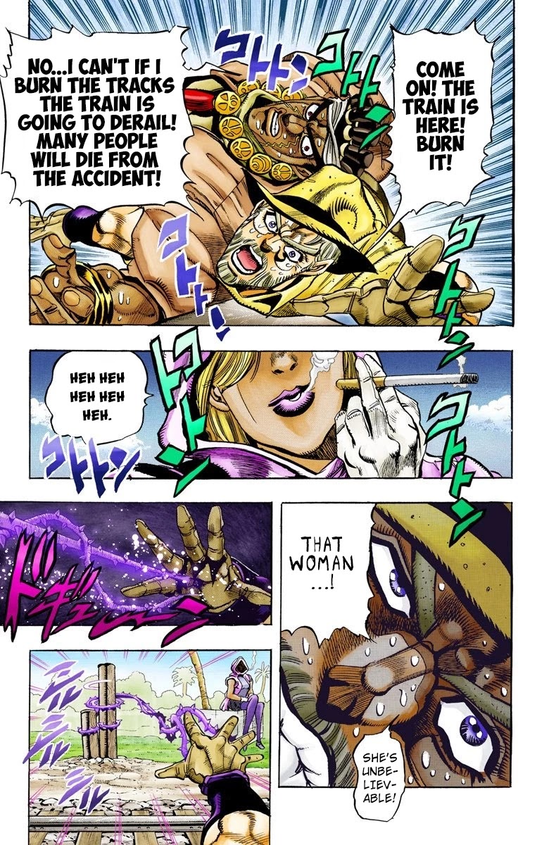 JoJo's Bizarre Adventure Part 3 - Stardust Crusaders (Official Colored) chapter 89 page 16