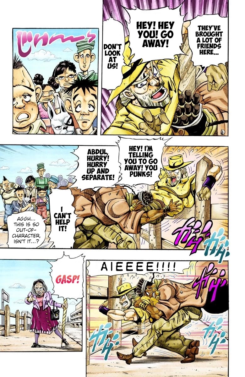 JoJo's Bizarre Adventure Part 3 - Stardust Crusaders (Official Colored) chapter 89 page 8