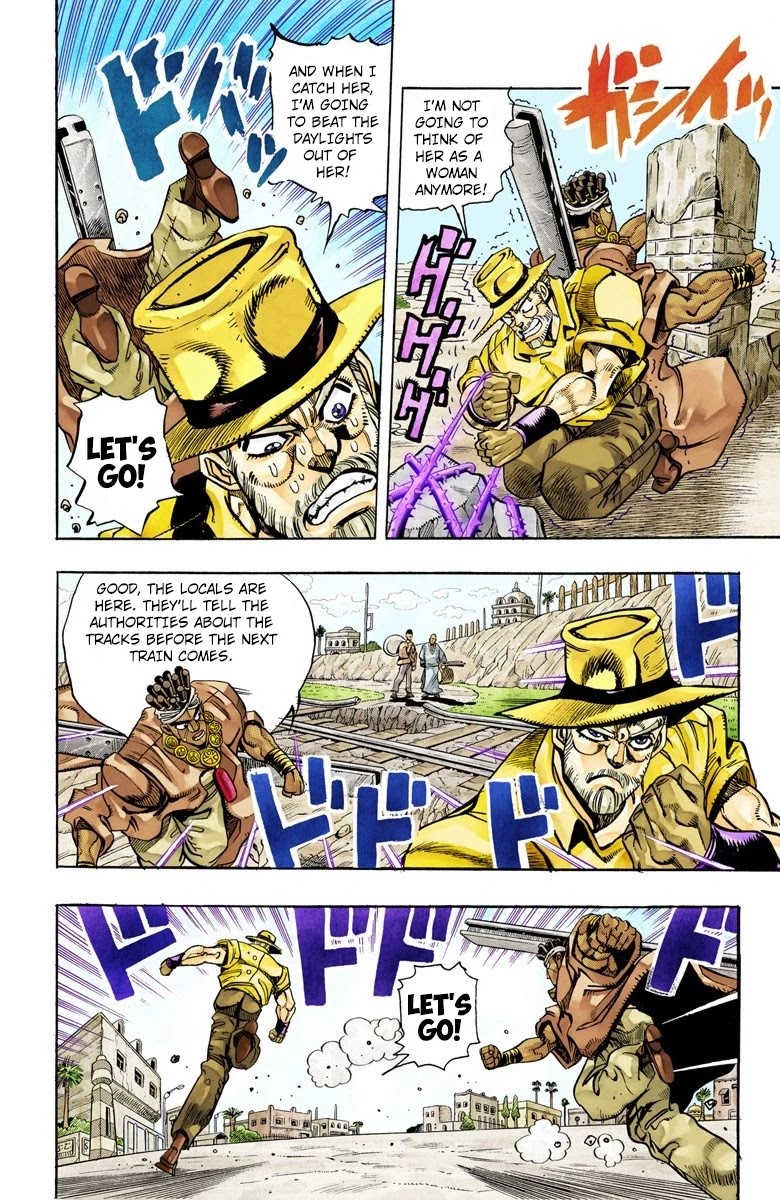 JoJo's Bizarre Adventure Part 3 - Stardust Crusaders (Official Colored) chapter 90 page 10