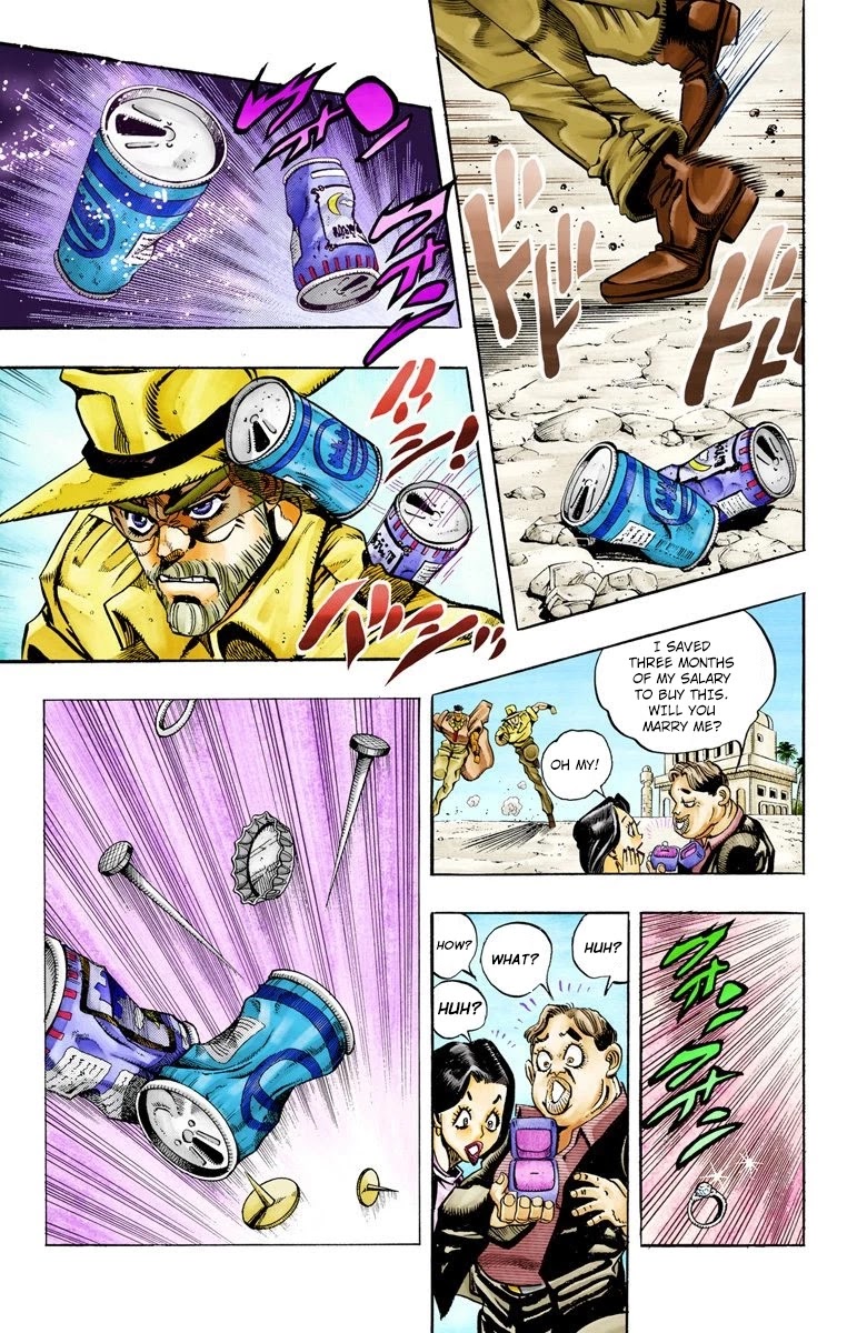 JoJo's Bizarre Adventure Part 3 - Stardust Crusaders (Official Colored) chapter 90 page 11