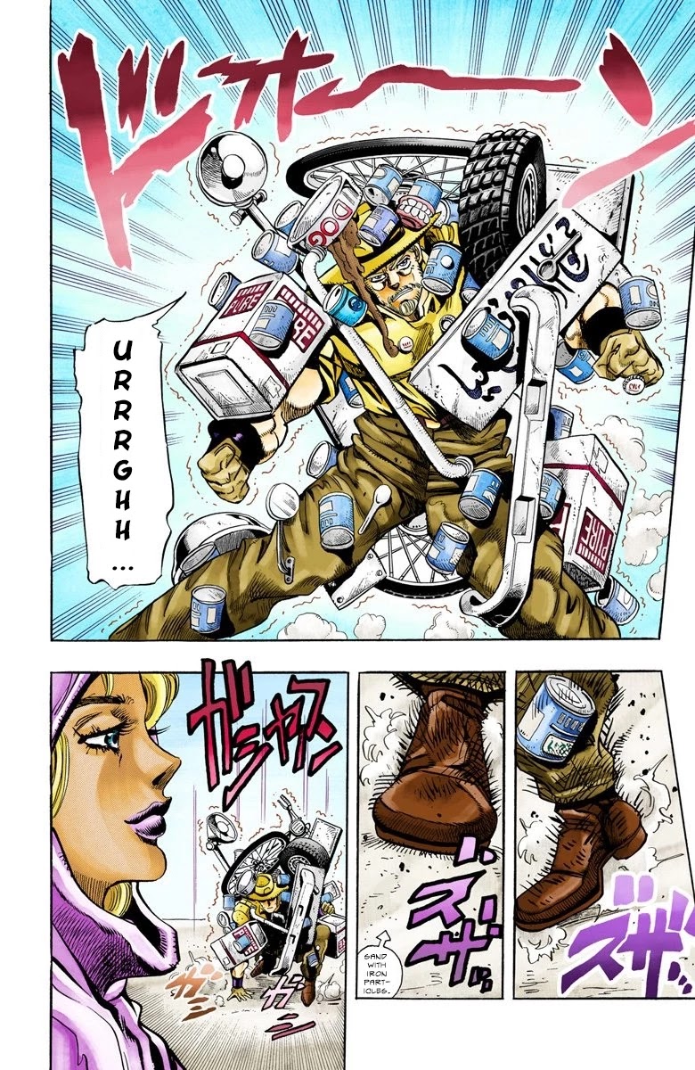 JoJo's Bizarre Adventure Part 3 - Stardust Crusaders (Official Colored) chapter 90 page 15