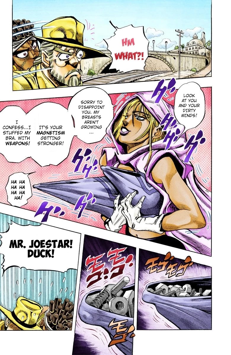 JoJo's Bizarre Adventure Part 3 - Stardust Crusaders (Official Colored) chapter 90 page 5