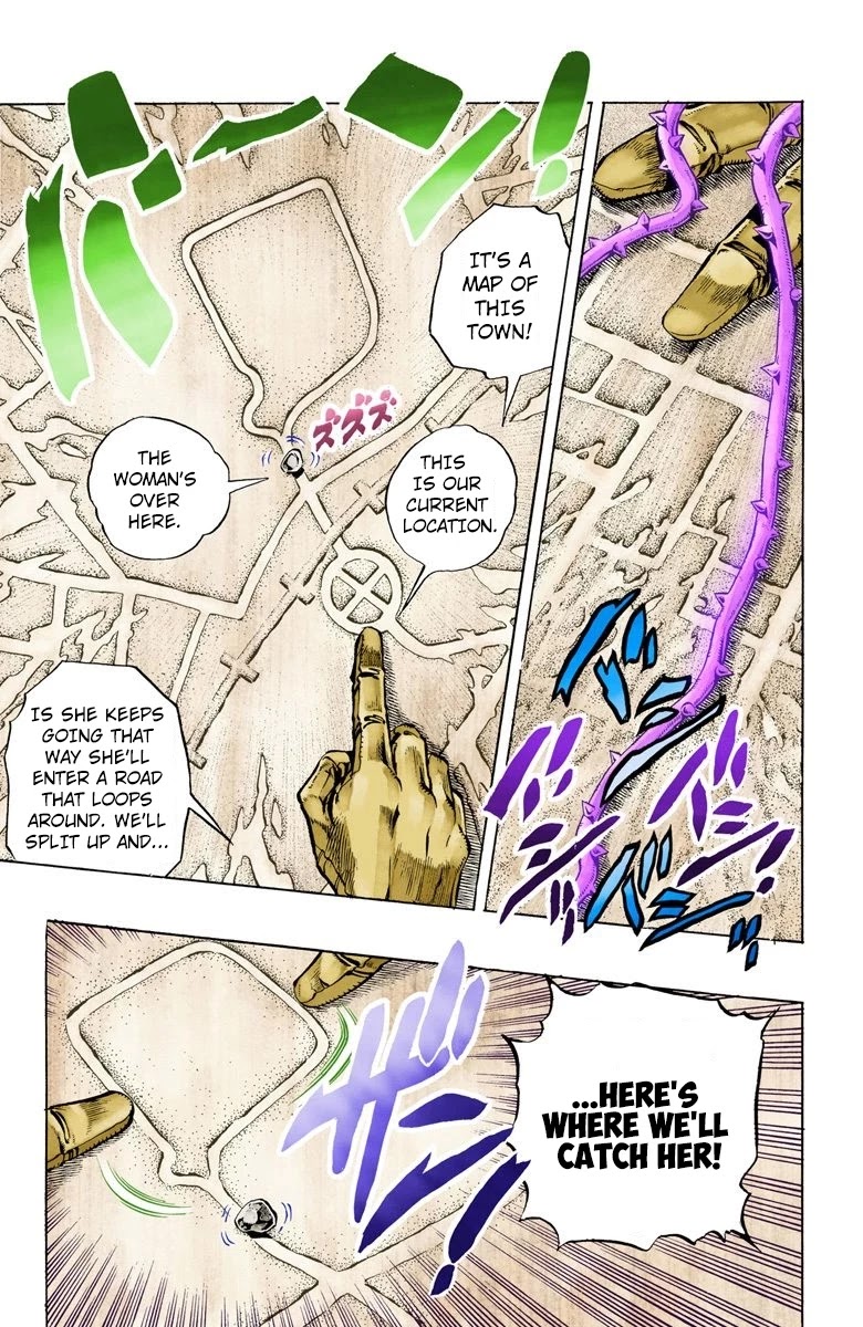 JoJo's Bizarre Adventure Part 3 - Stardust Crusaders (Official Colored) chapter 90 page 9