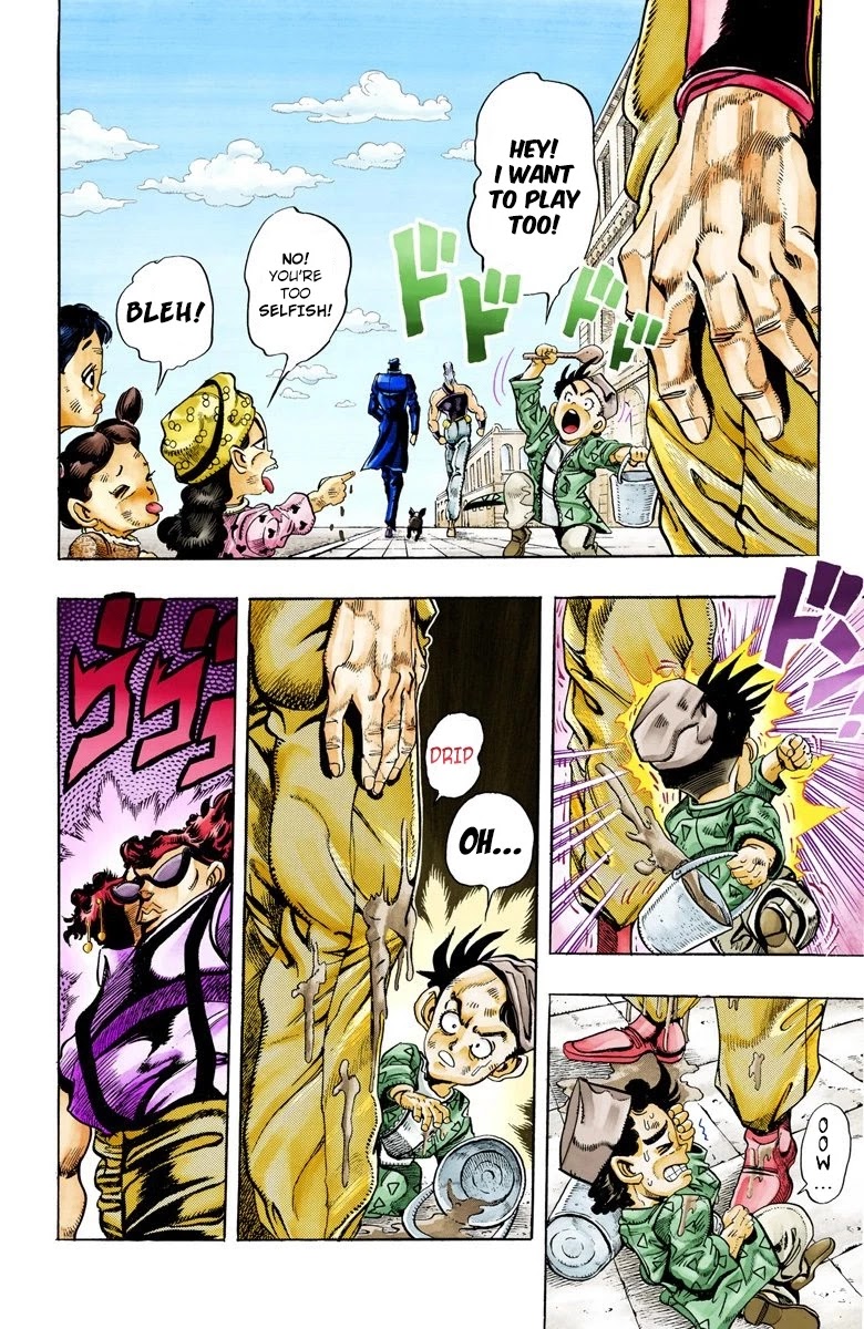 JoJo's Bizarre Adventure Part 3 - Stardust Crusaders (Official Colored) chapter 91 page 14