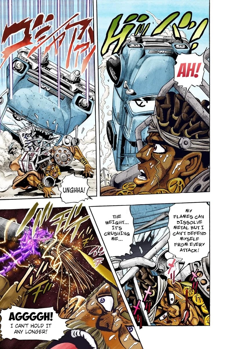 JoJo's Bizarre Adventure Part 3 - Stardust Crusaders (Official Colored) chapter 91 page 6