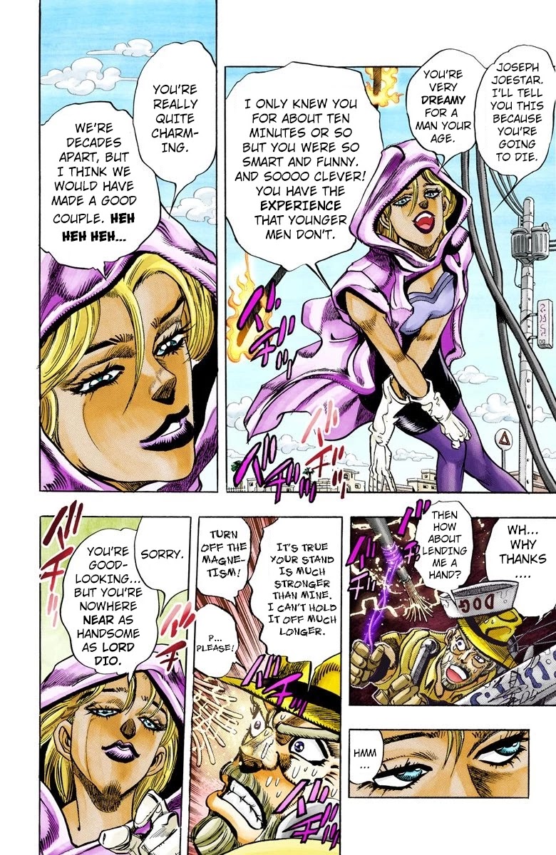 JoJo's Bizarre Adventure Part 3 - Stardust Crusaders (Official Colored) chapter 91 page 7