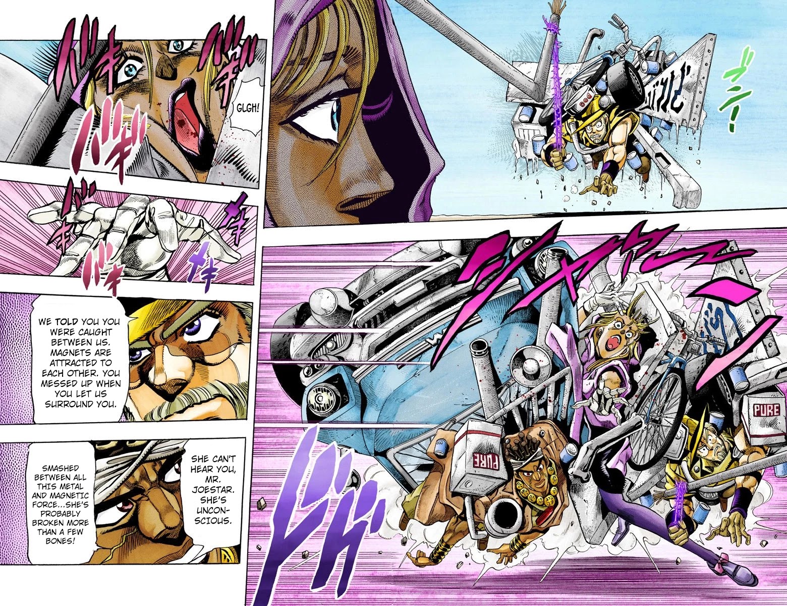 JoJo's Bizarre Adventure Part 3 - Stardust Crusaders (Official Colored) chapter 91 page 9