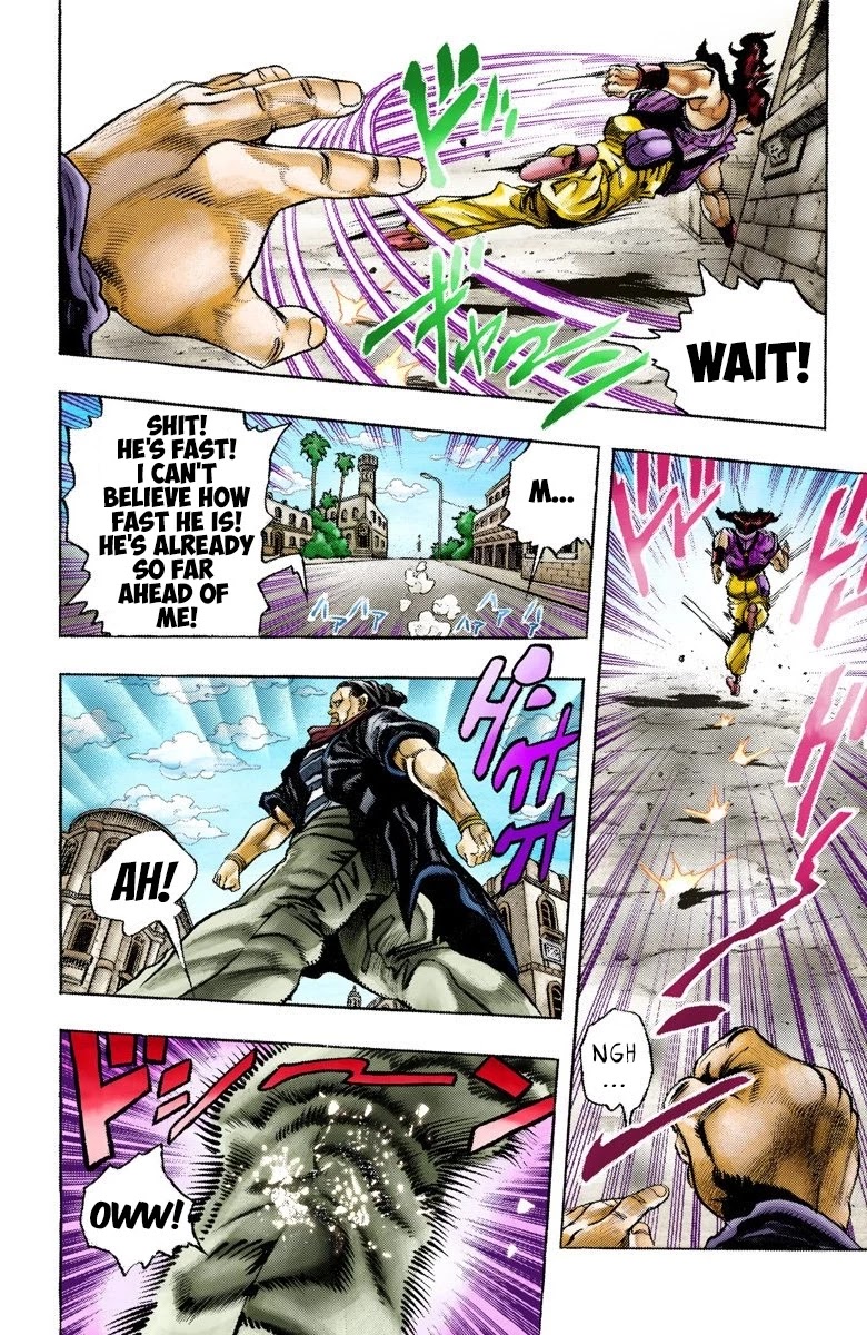 JoJo's Bizarre Adventure Part 3 - Stardust Crusaders (Official Colored) chapter 92 page 11