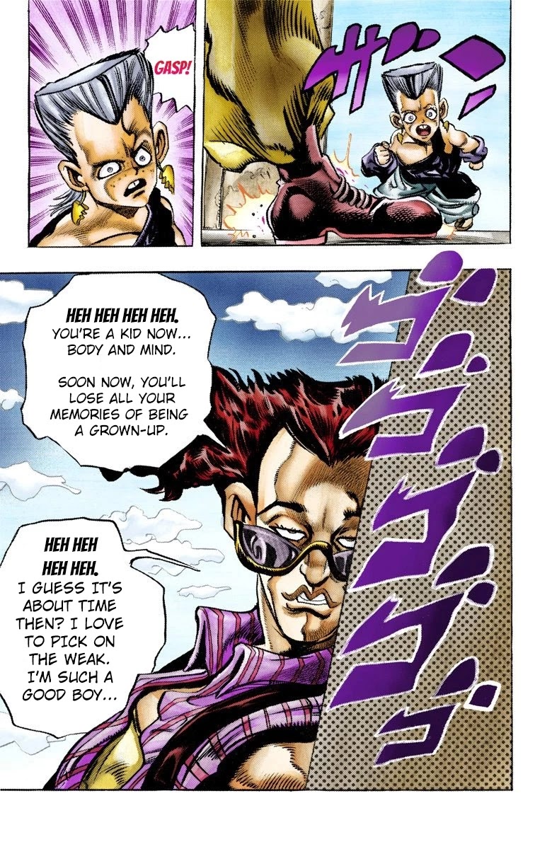 JoJo's Bizarre Adventure Part 3 - Stardust Crusaders (Official Colored) chapter 92 page 20