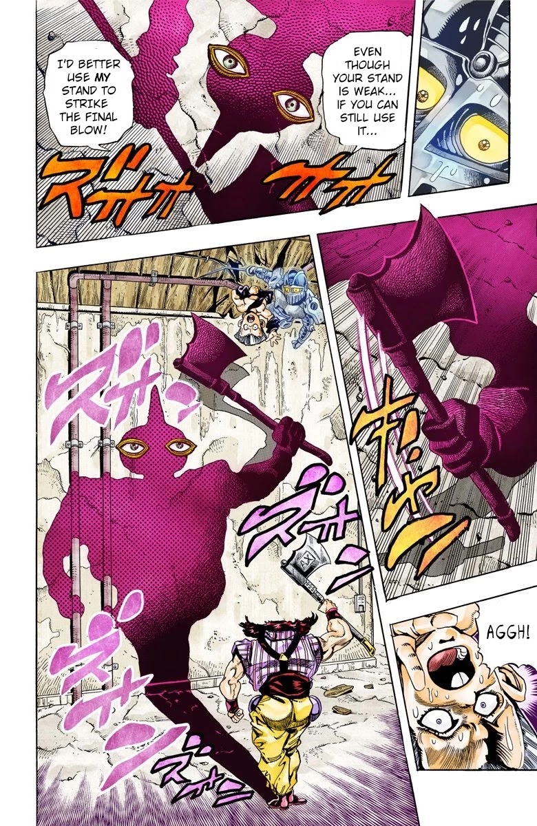 JoJo's Bizarre Adventure Part 3 - Stardust Crusaders (Official Colored) chapter 93 page 10