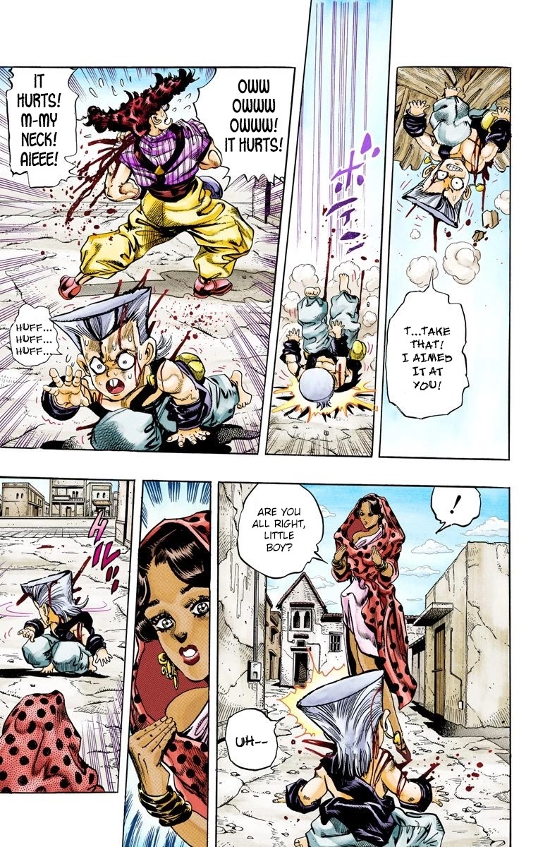 JoJo's Bizarre Adventure Part 3 - Stardust Crusaders (Official Colored) chapter 93 page 13