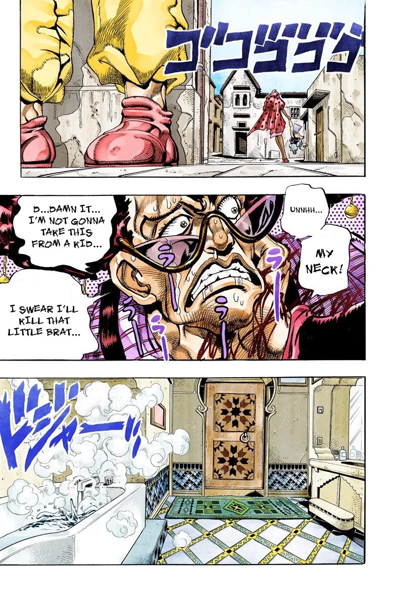 JoJo's Bizarre Adventure Part 3 - Stardust Crusaders (Official Colored) chapter 93 page 15