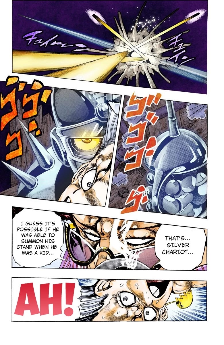 JoJo's Bizarre Adventure Part 3 - Stardust Crusaders (Official Colored) chapter 93 page 7