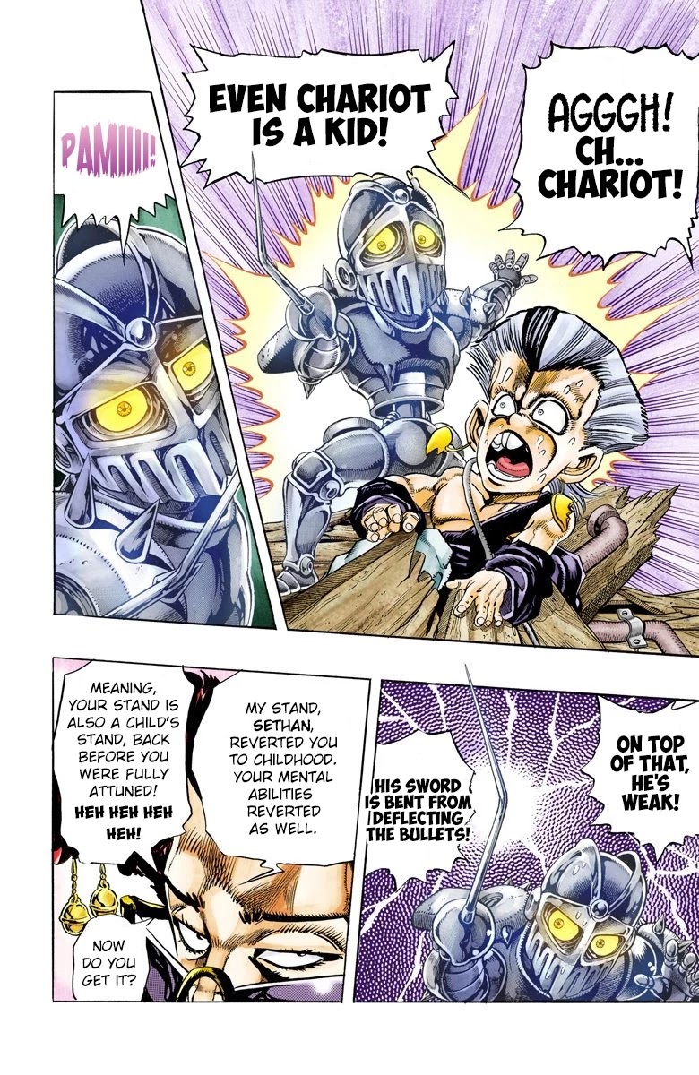 JoJo's Bizarre Adventure Part 3 - Stardust Crusaders (Official Colored) chapter 93 page 8