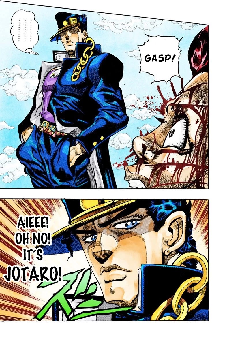 JoJo's Bizarre Adventure Part 3 - Stardust Crusaders (Official Colored) chapter 95 page 21