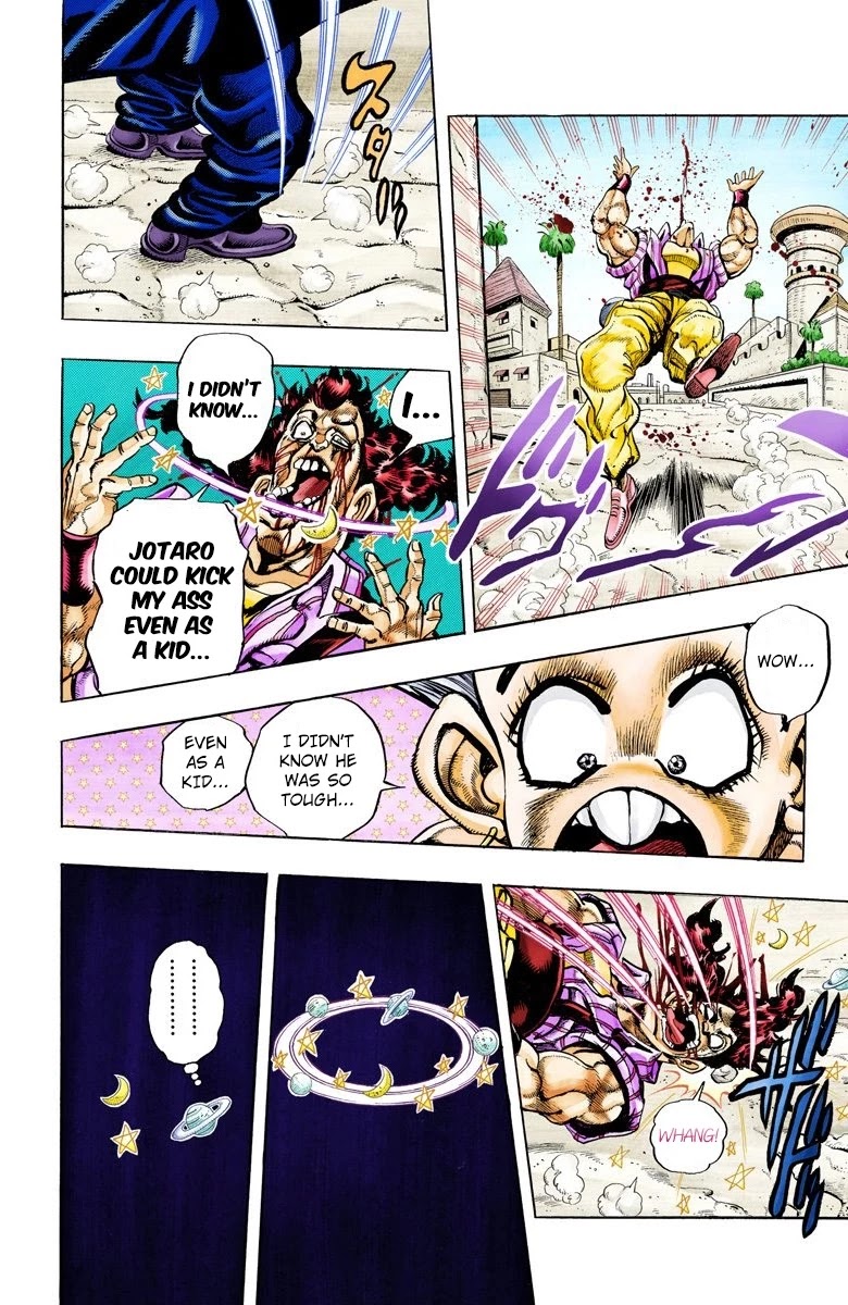 JoJo's Bizarre Adventure Part 3 - Stardust Crusaders (Official Colored) chapter 96 page 10