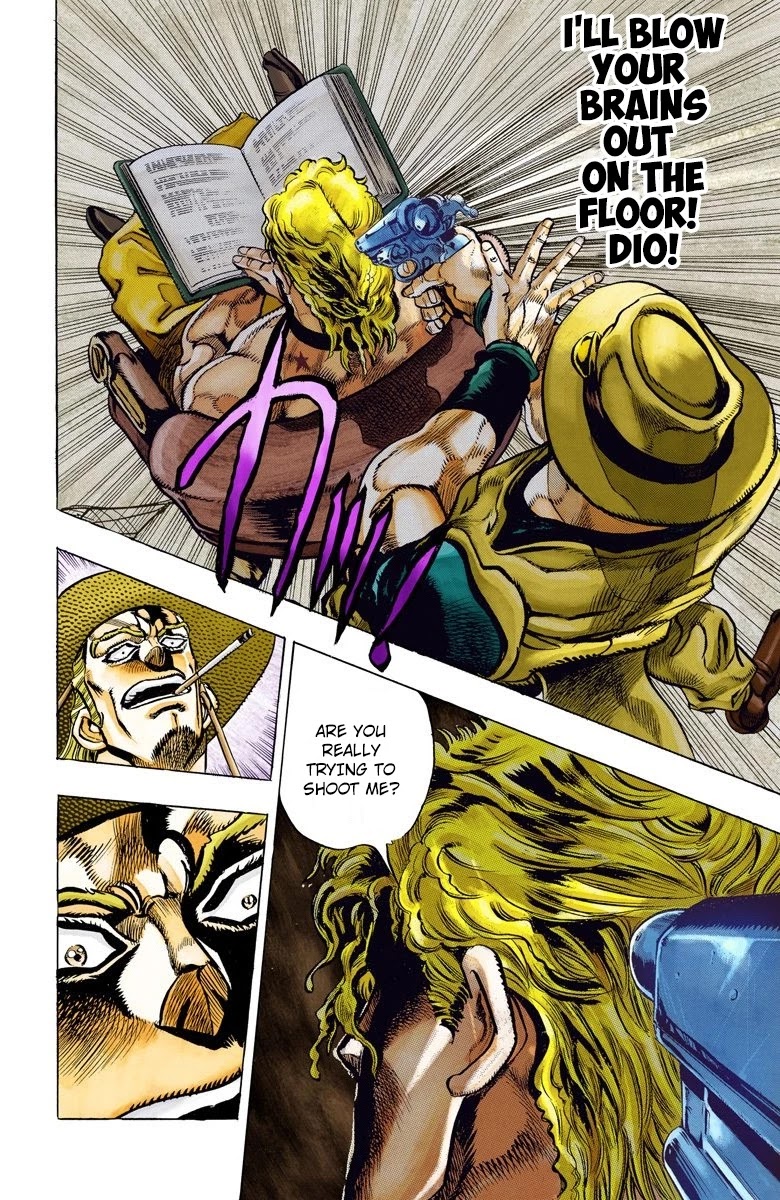 JoJo's Bizarre Adventure Part 3 - Stardust Crusaders (Official Colored) chapter 97 page 14