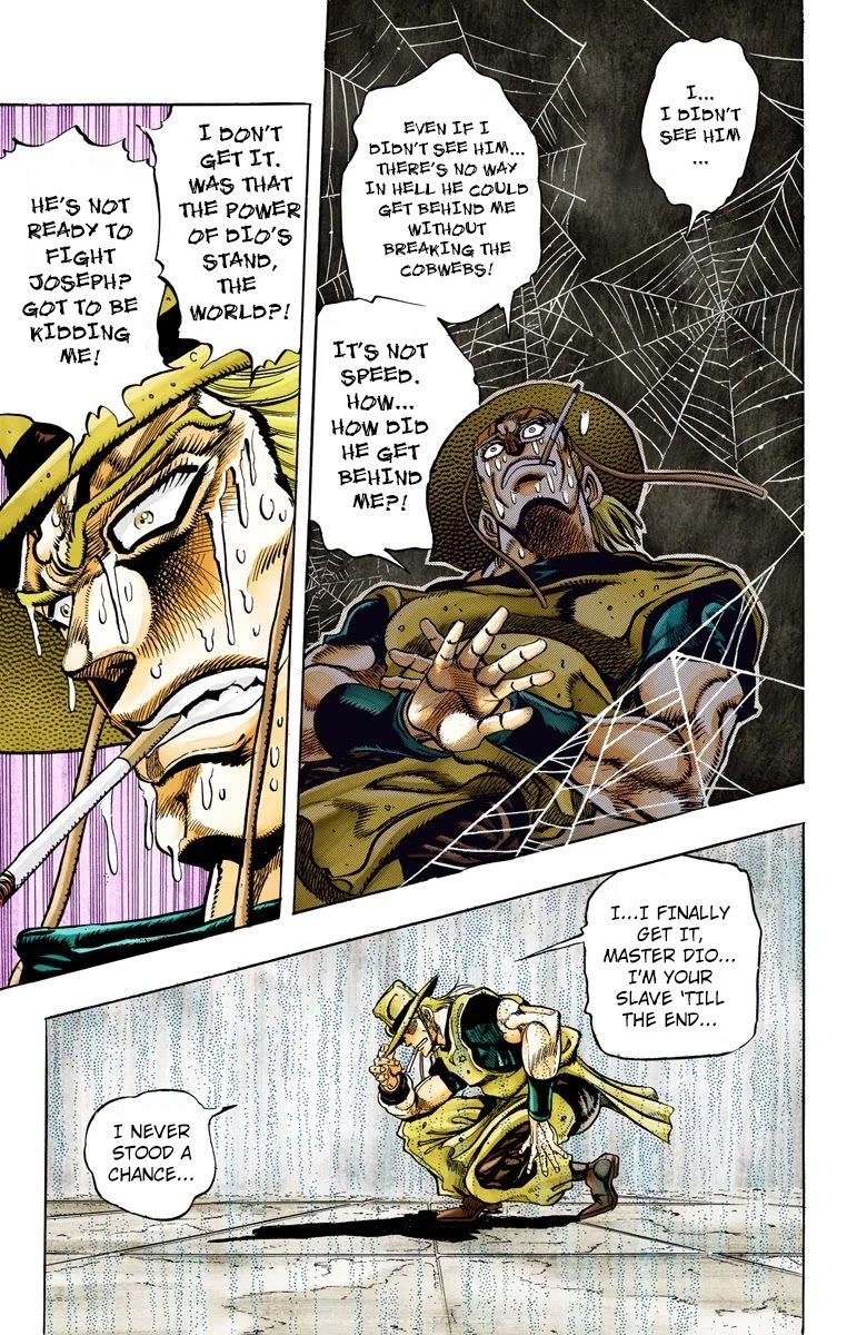 JoJo's Bizarre Adventure Part 3 - Stardust Crusaders (Official Colored) chapter 97 page 17