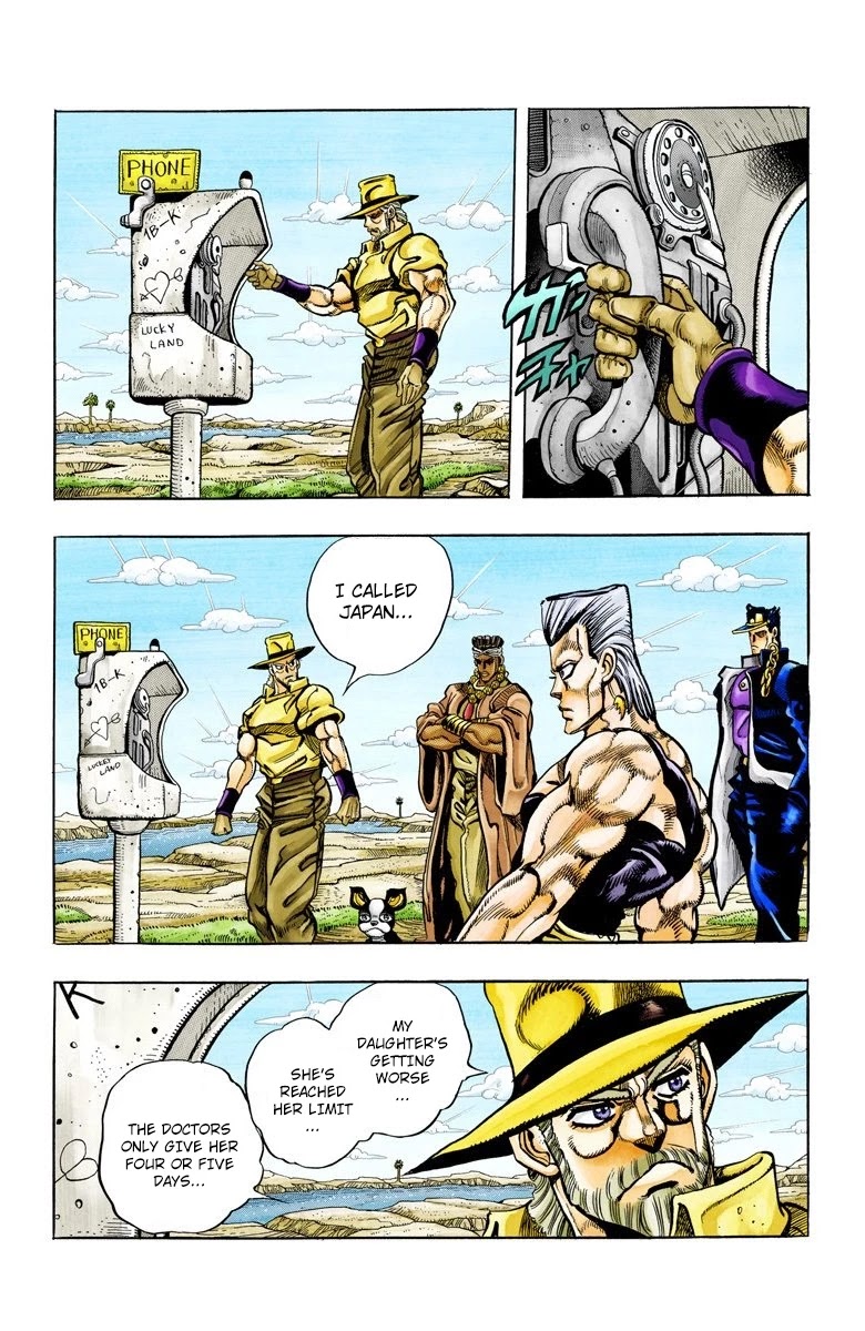 JoJo's Bizarre Adventure Part 3 - Stardust Crusaders (Official Colored) chapter 97 page 18