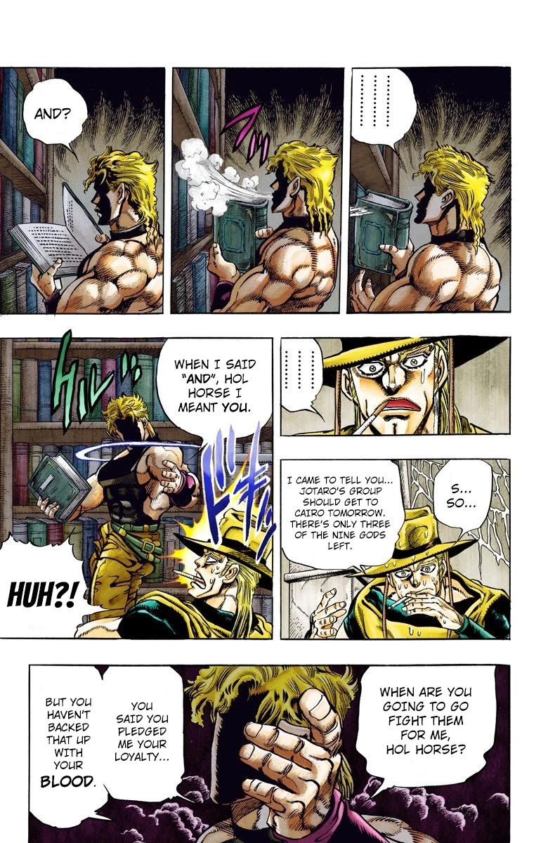 JoJo's Bizarre Adventure Part 3 - Stardust Crusaders (Official Colored) chapter 97 page 7