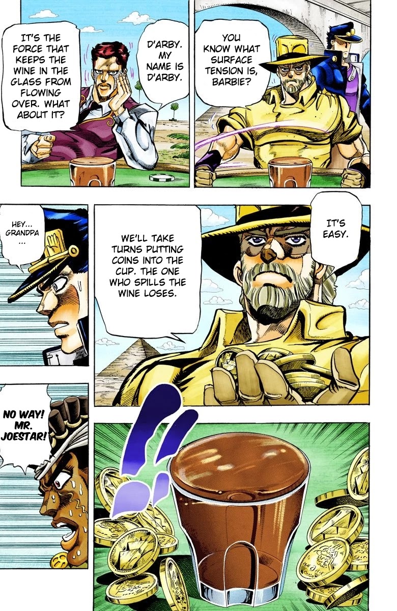 JoJo's Bizarre Adventure Part 3 - Stardust Crusaders (Official Colored) chapter 99 page 12