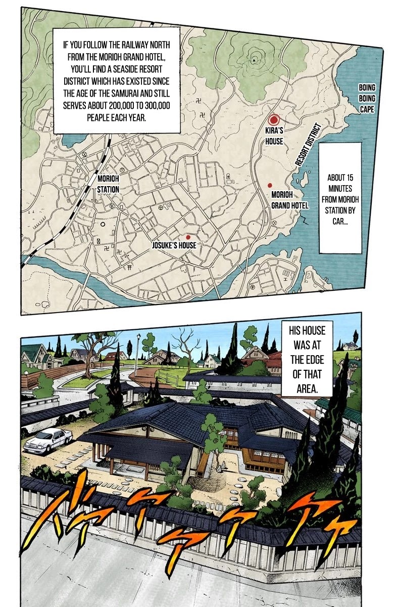 JoJo's Bizarre Adventure Part 4 - Diamond is Unbreakable (Official Colored) chapter 100 page 3