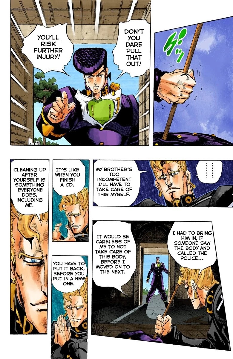 JoJo's Bizarre Adventure Part 4 - Diamond is Unbreakable (Official Colored) chapter 11 page 13