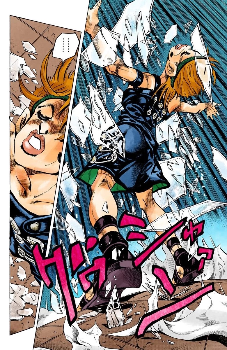 JoJo's Bizarre Adventure Part 4 - Diamond is Unbreakable (Official Colored) chapter 110 page 9