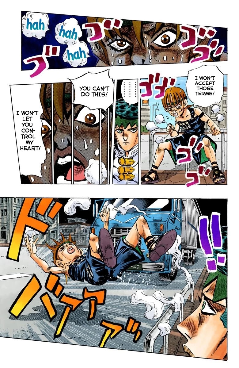 JoJo's Bizarre Adventure Part 4 - Diamond is Unbreakable (Official Colored) chapter 111 page 11