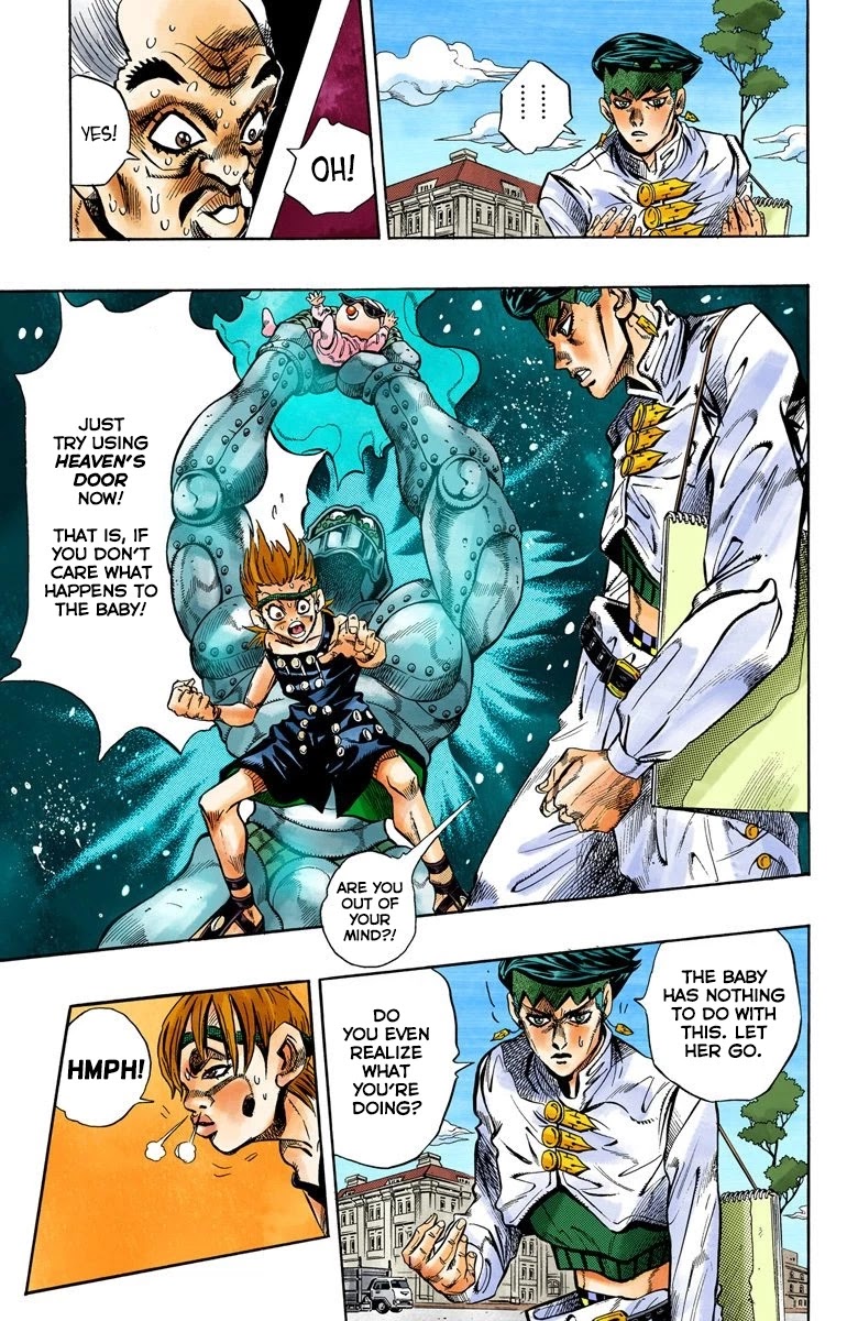 JoJo's Bizarre Adventure Part 4 - Diamond is Unbreakable (Official Colored) chapter 111 page 3