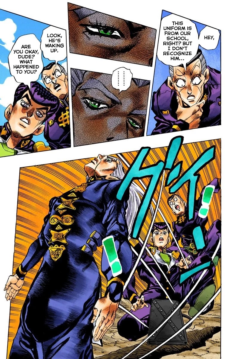 JoJo's Bizarre Adventure Part 4 - Diamond is Unbreakable (Official Colored) chapter 113 page 11