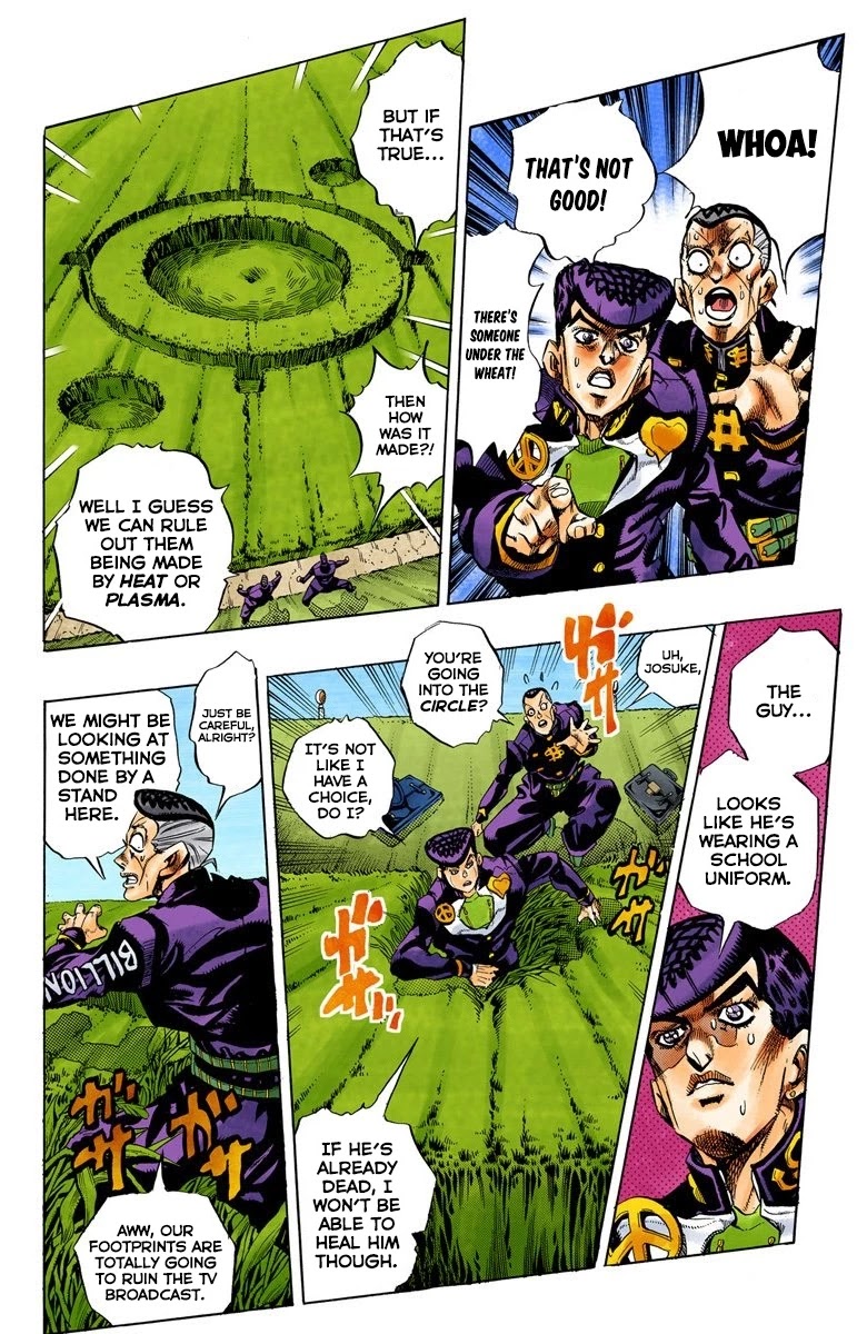 JoJo's Bizarre Adventure Part 4 - Diamond is Unbreakable (Official Colored) chapter 113 page 8