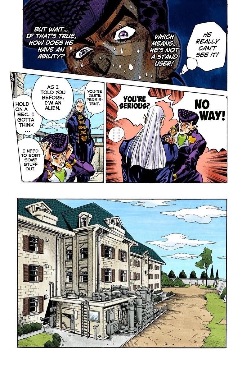 JoJo's Bizarre Adventure Part 4 - Diamond is Unbreakable (Official Colored) chapter 115 page 6