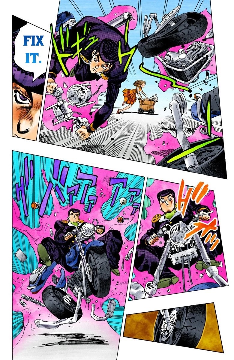 JoJo's Bizarre Adventure Part 4 - Diamond is Unbreakable (Official Colored) chapter 122 page 18