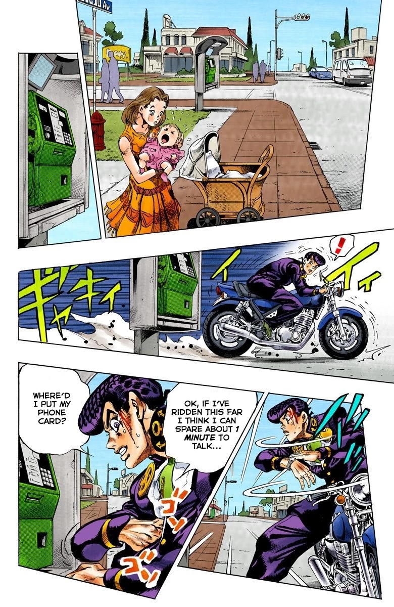 JoJo's Bizarre Adventure Part 4 - Diamond is Unbreakable (Official Colored) chapter 122 page 9