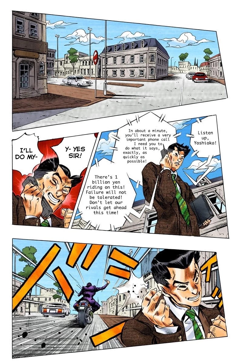 JoJo's Bizarre Adventure Part 4 - Diamond is Unbreakable (Official Colored) chapter 123 page 3