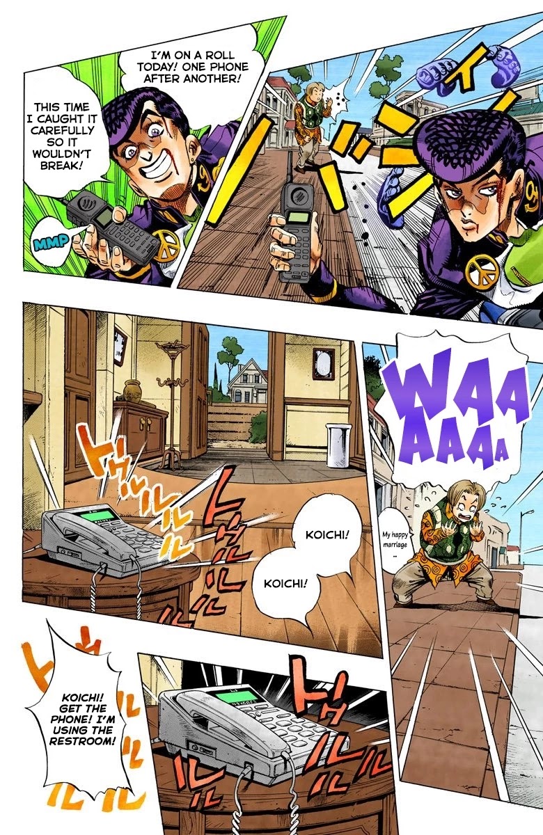JoJo's Bizarre Adventure Part 4 - Diamond is Unbreakable (Official Colored) chapter 123 page 5