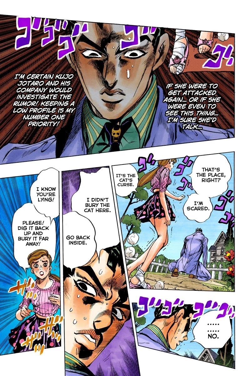 JoJo's Bizarre Adventure Part 4 - Diamond is Unbreakable (Official Colored) chapter 129 page 10