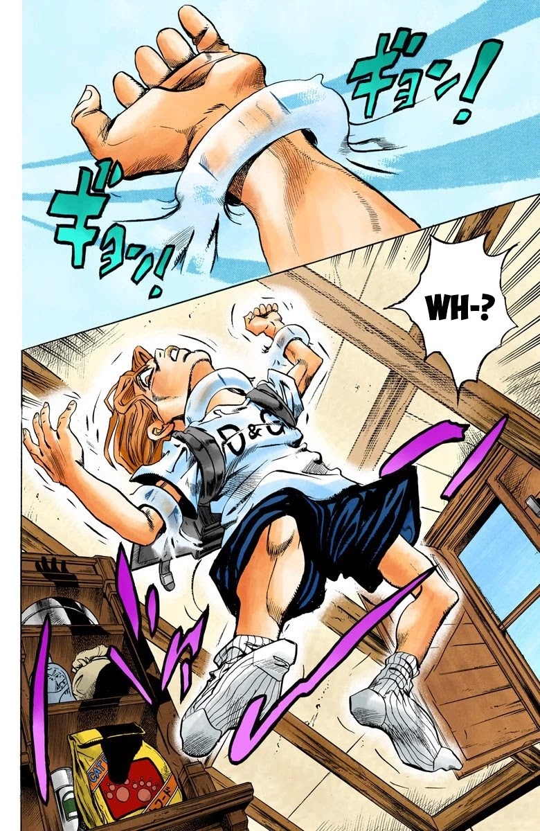 JoJo's Bizarre Adventure Part 4 - Diamond is Unbreakable (Official Colored) chapter 132 page 10
