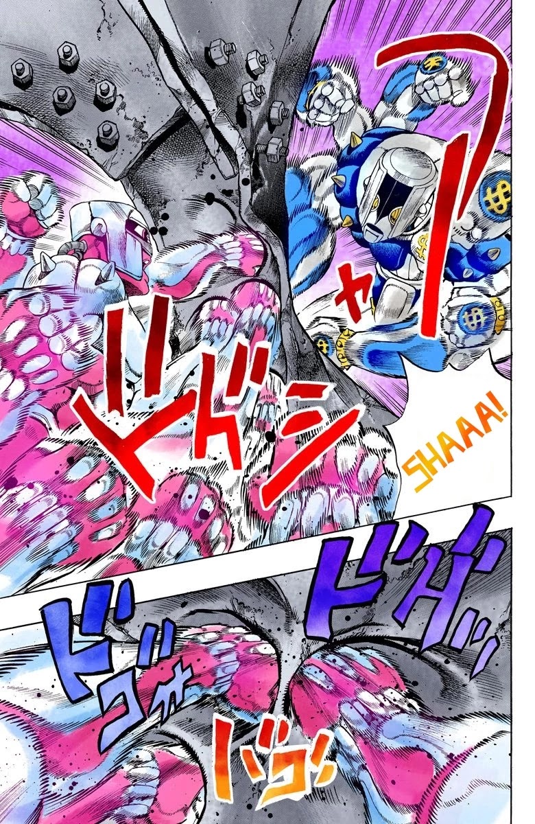 JoJo's Bizarre Adventure Part 4 - Diamond is Unbreakable (Official Colored) chapter 135 page 8