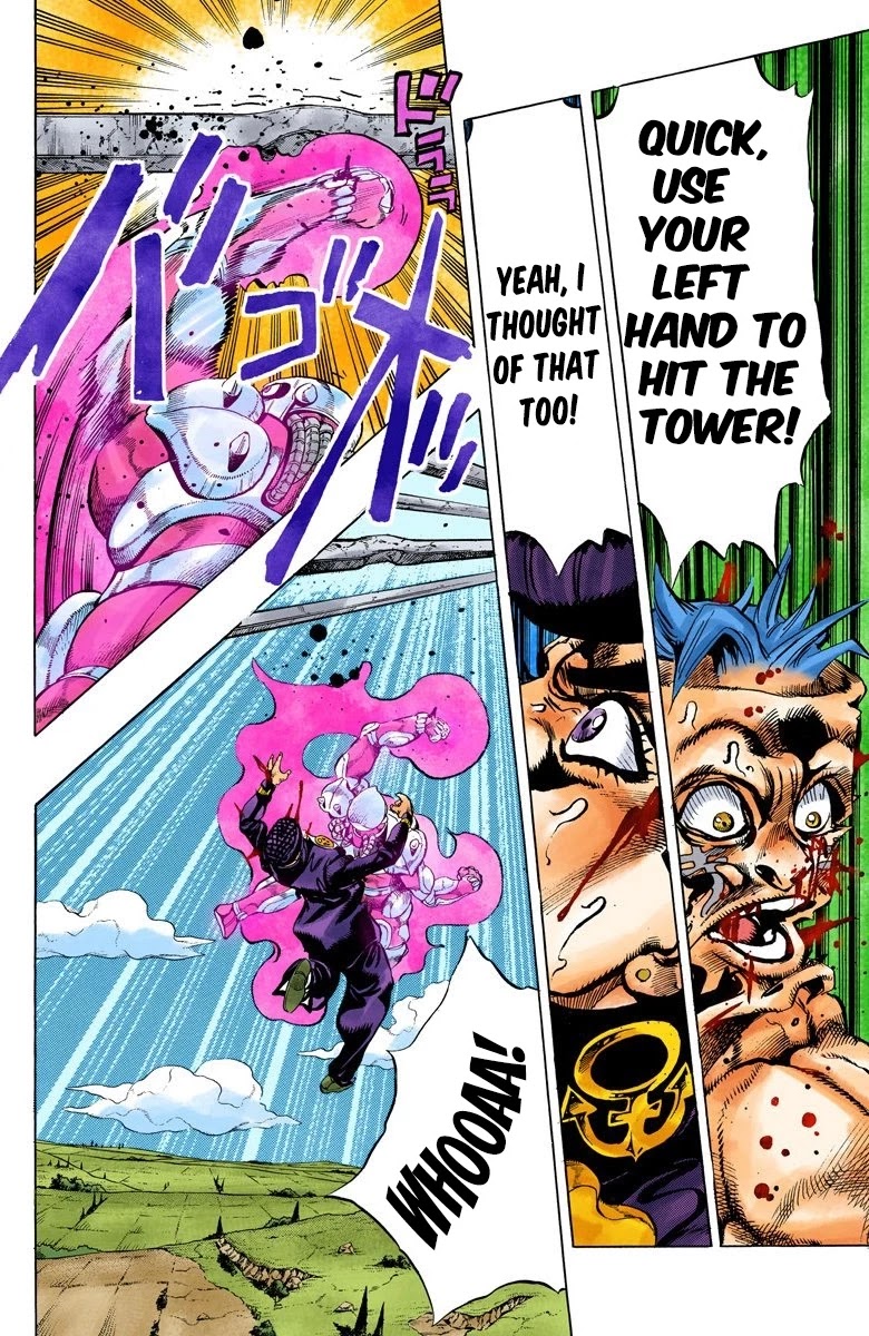 JoJo's Bizarre Adventure Part 4 - Diamond is Unbreakable (Official Colored) chapter 138 page 11