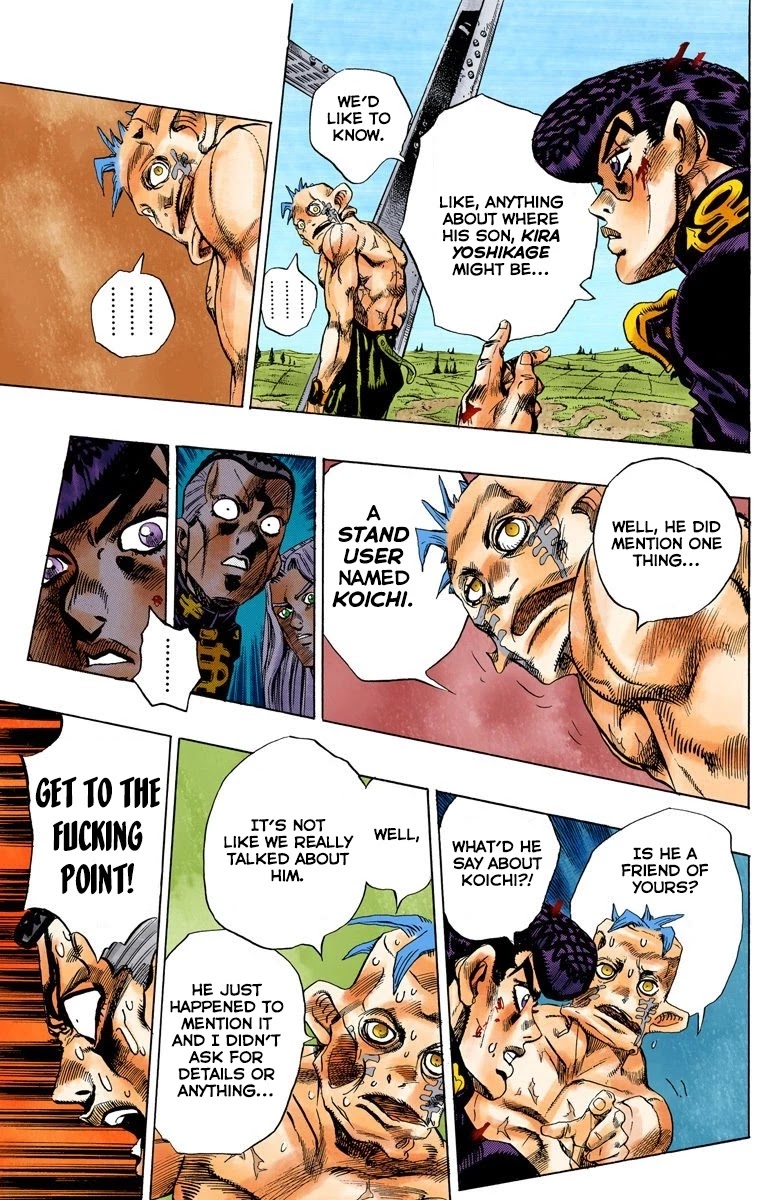 JoJo's Bizarre Adventure Part 4 - Diamond is Unbreakable (Official Colored) chapter 138 page 18