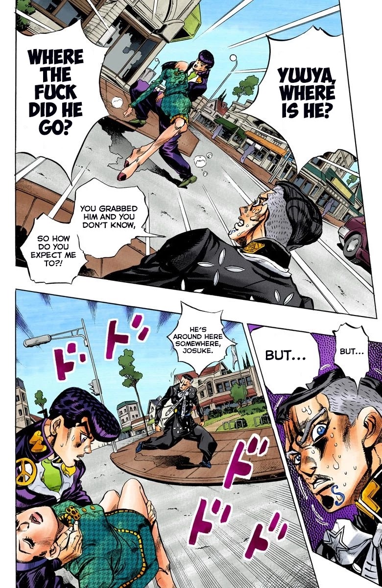 JoJo's Bizarre Adventure Part 4 - Diamond is Unbreakable (Official Colored) chapter 140 page 3