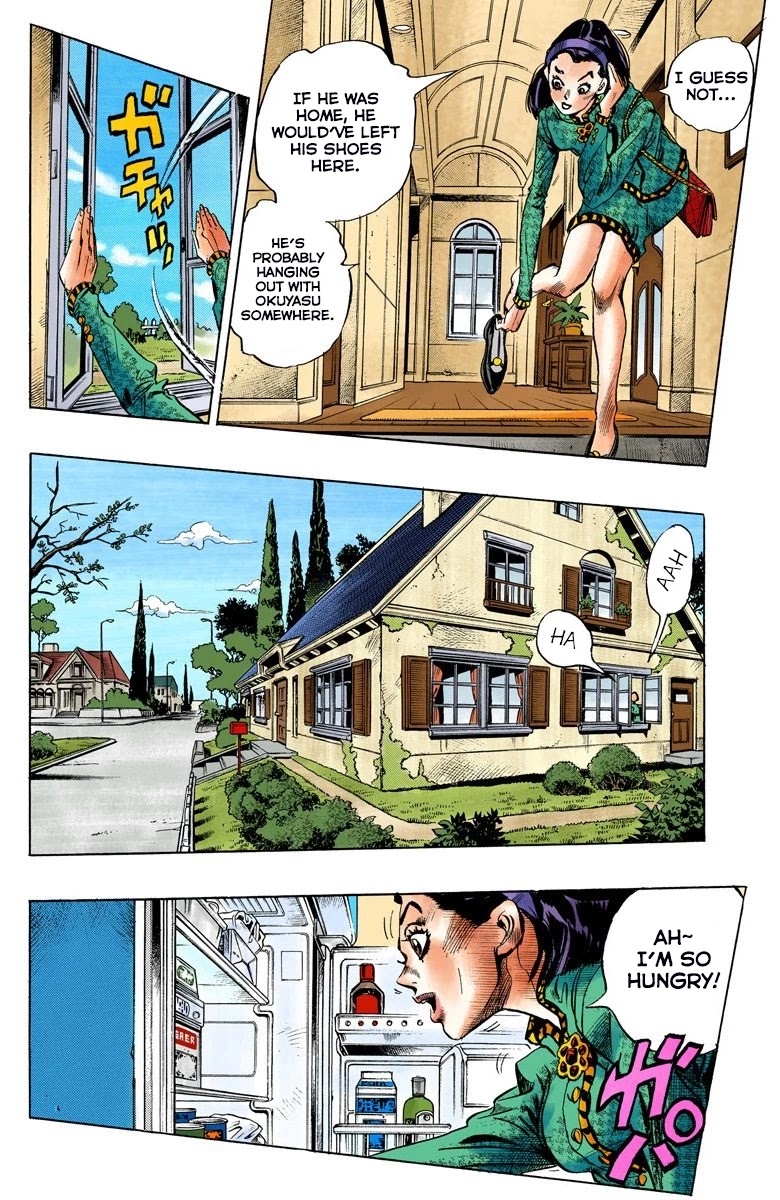JoJo's Bizarre Adventure Part 4 - Diamond is Unbreakable (Official Colored) chapter 140 page 7