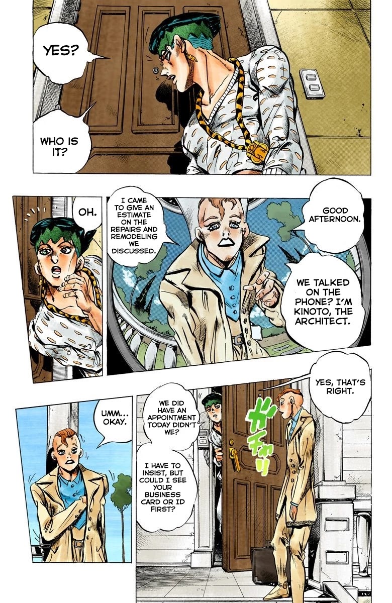 JoJo's Bizarre Adventure Part 4 - Diamond is Unbreakable (Official Colored) chapter 147 page 9