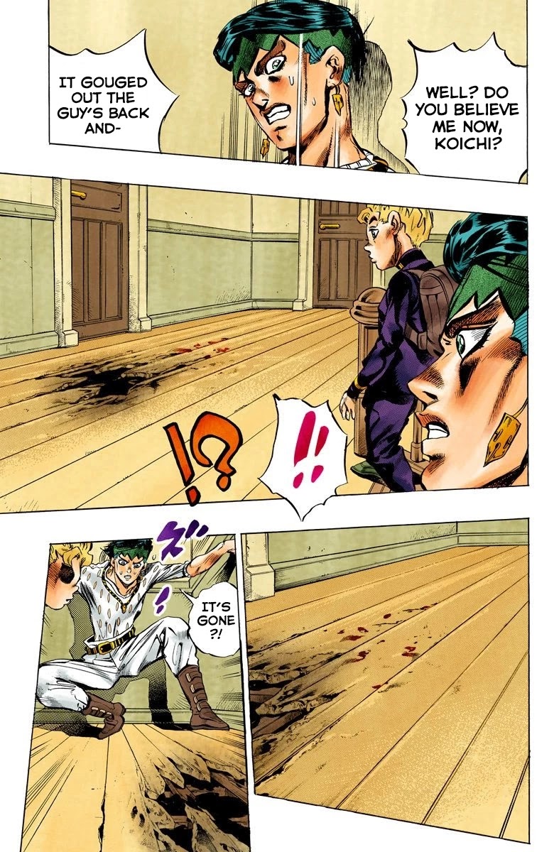 JoJo's Bizarre Adventure Part 4 - Diamond is Unbreakable (Official Colored) chapter 149 page 16
