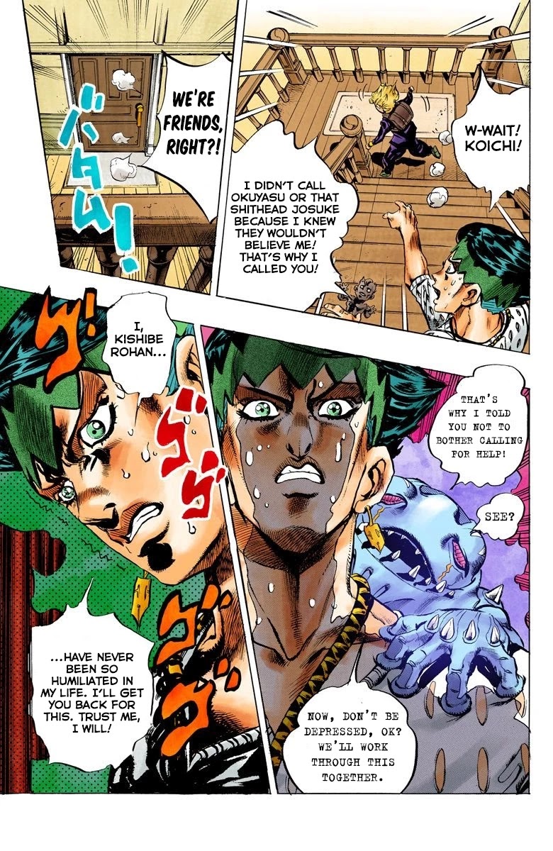 JoJo's Bizarre Adventure Part 4 - Diamond is Unbreakable (Official Colored) chapter 149 page 20