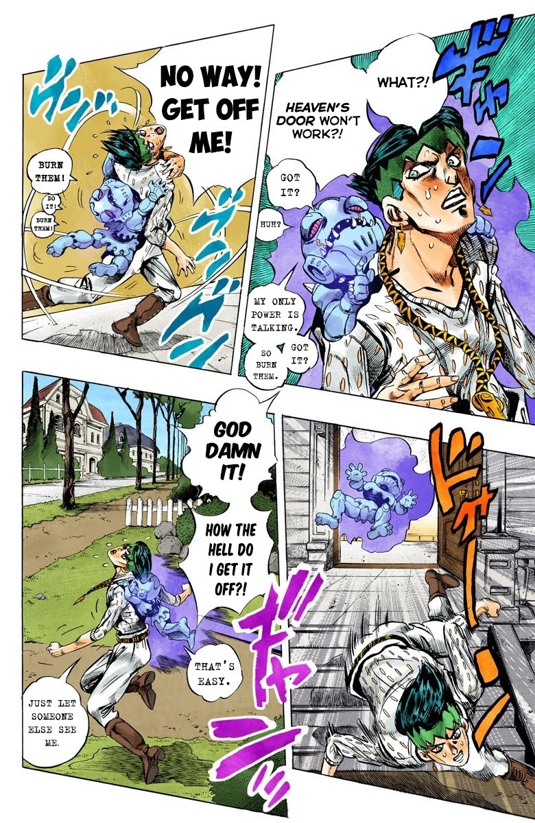 JoJo's Bizarre Adventure Part 4 - Diamond is Unbreakable (Official Colored) chapter 149 page 7